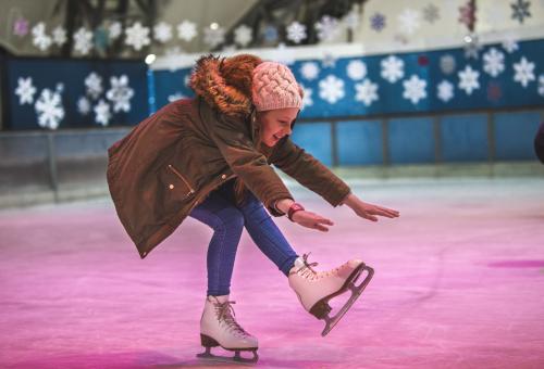 Skating lesson